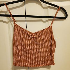 Gingham Crop Top
